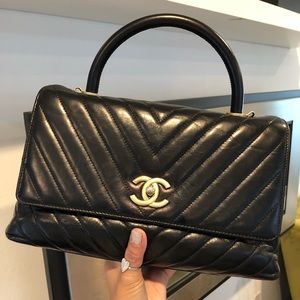 Authentic Coco handle chanel chevron